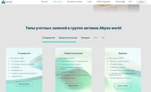 Abyss World Asset Торговые условия